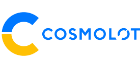 Логотип Cosmolot – офіційне онлайн-казино в Україні